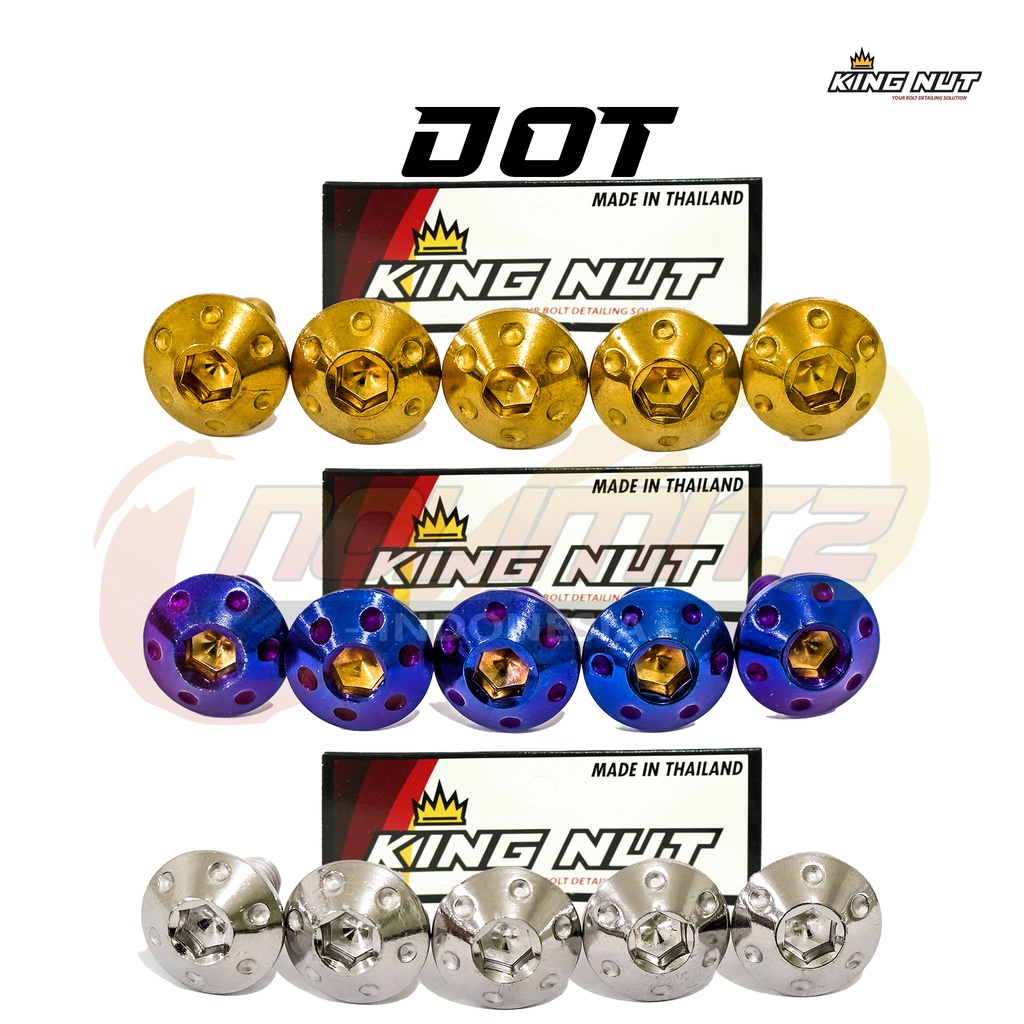 Baut L Probolt Disc Piringan Cakram Lubang 5 Stainless King Nut thailand Vario ADV 125 150 Model Dot