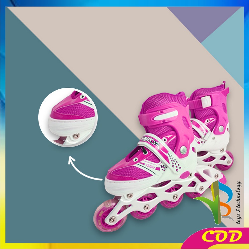 RB-O2 Sepatu Roda Anak Inline Skate / Power Roller Skate / Sepatu Roda Bajaj Anak Laki dan Perempuan
