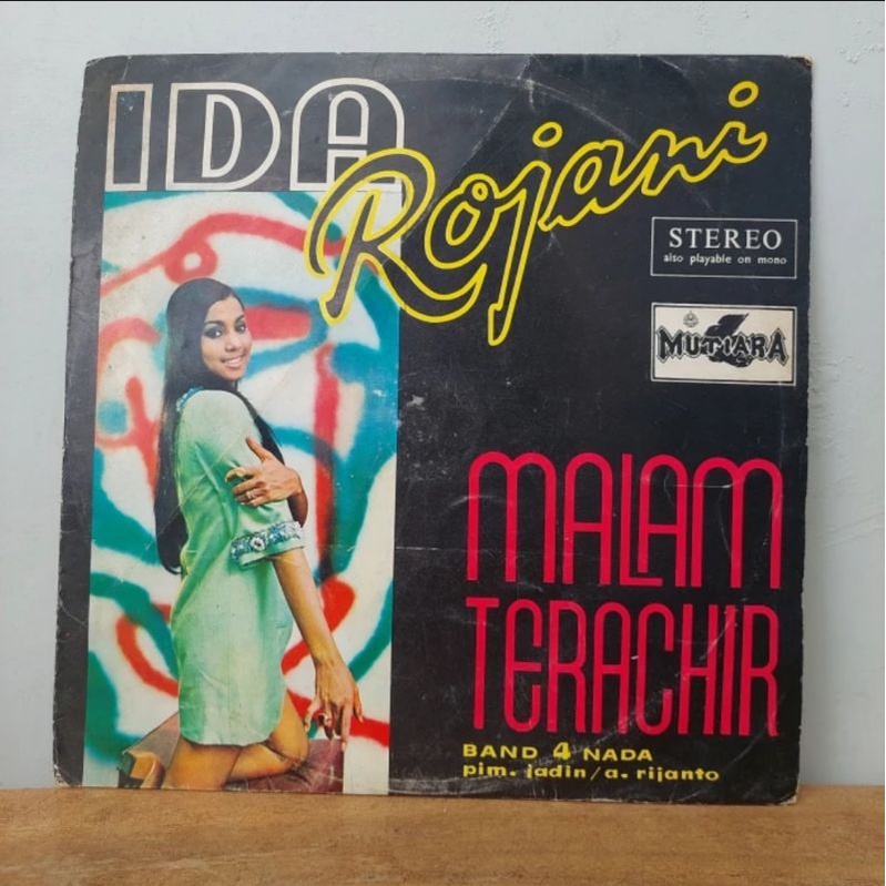 Vinyl Piringan Hitam 10 inch Ida Rojani