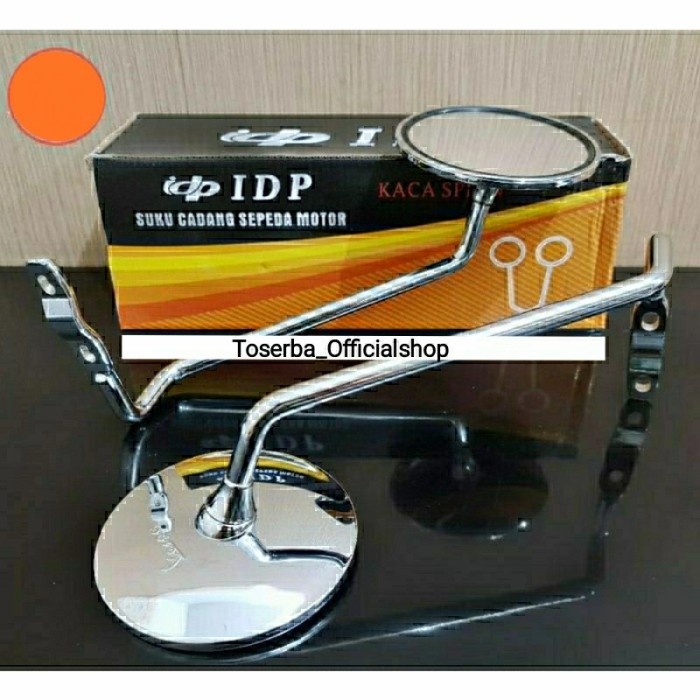 Spion Vespa Bulat Langsungan Chrome Idp Super Sprint Px Ps Exclusive #Original