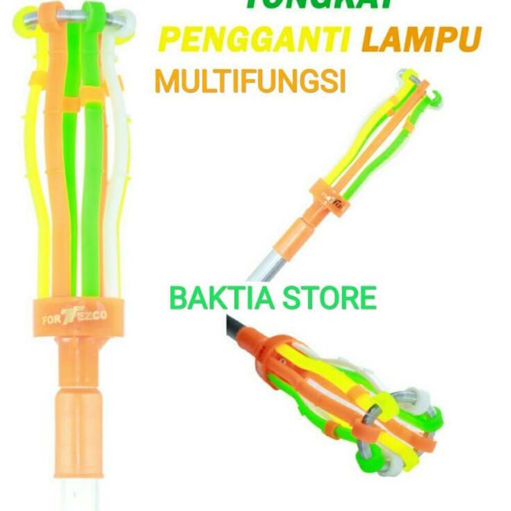 Viral FREEONGKIR STIK LAMPU DOWNLIGHT TONGKAT LAMPU BOHLAM LED STICK TONGKAT LAMPU ALAT GANTI PASANG