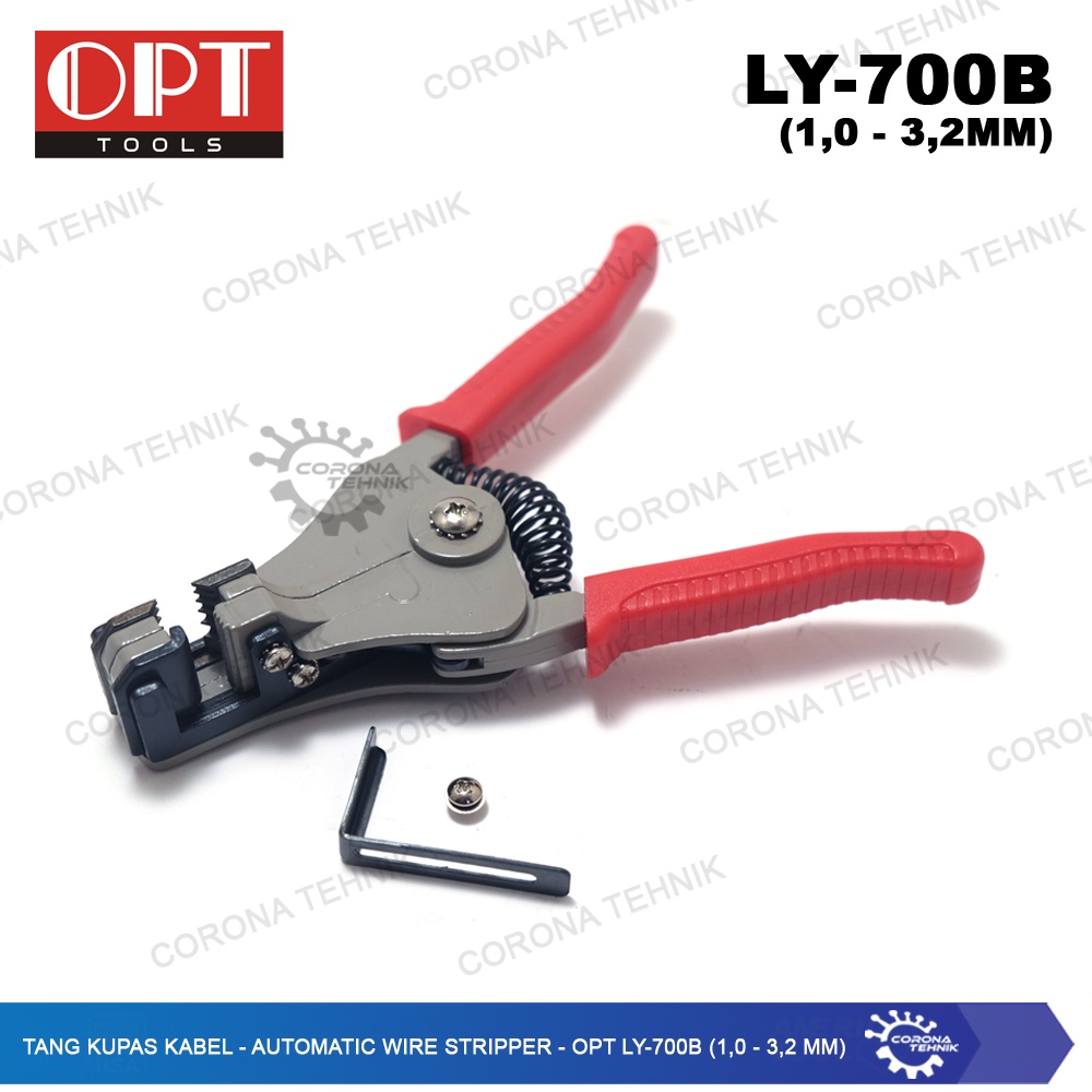 Tang Kupas Kabel - Automatic Wire Stripper - OPT LY-700B (1,0 - 3,2mm)