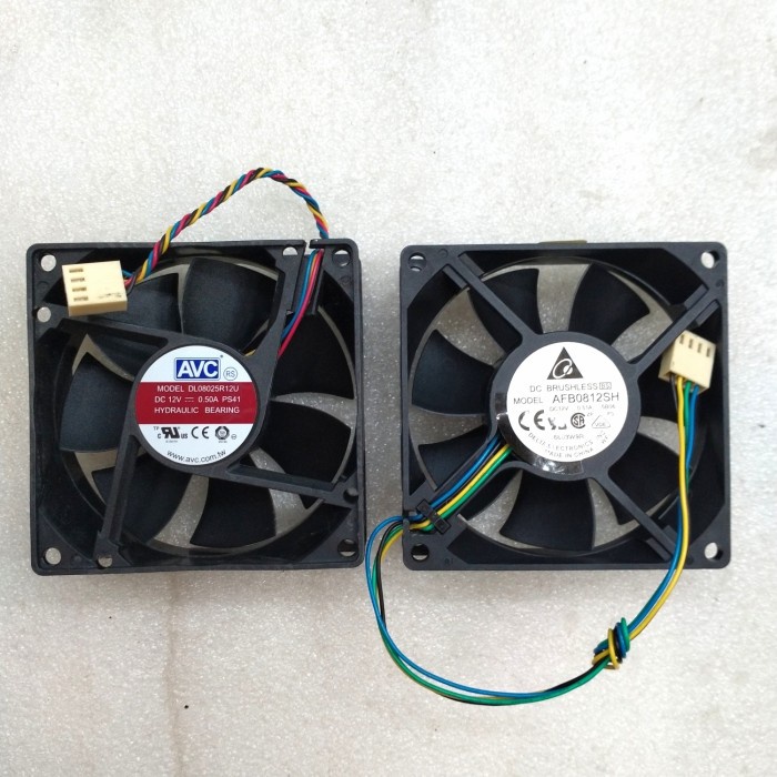 Fan Fan Dc 12 V 8 X 8 Cm/ Kipas Dc 12 V 8 X 8 Cm