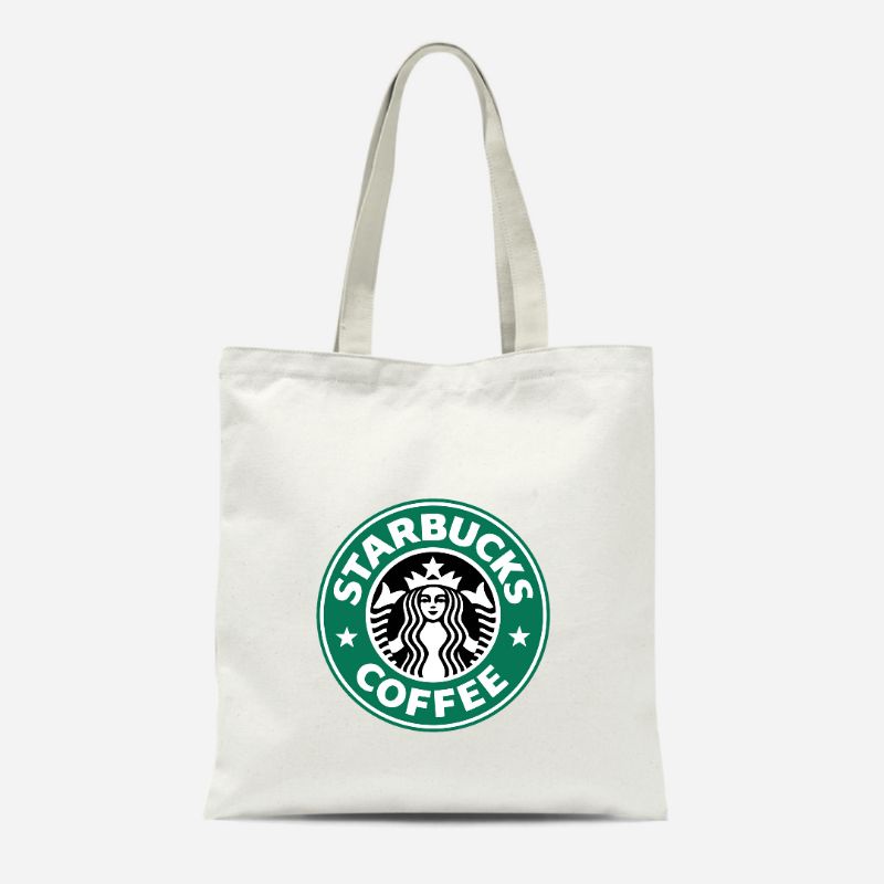 Tote bag Kanvas Starbuck Murah /Totebag Wanita /Totebag /Totebag kekinian