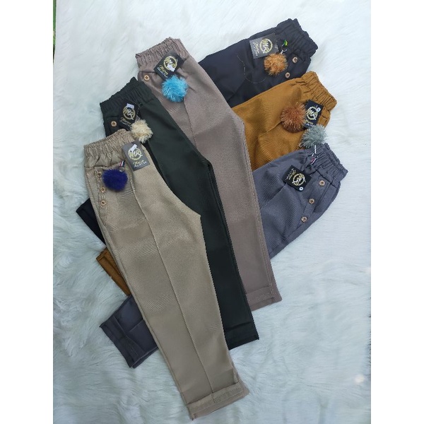 BAGYY PANTS ANAK PEREMPUAN USIA 3-14 TAHUN FASHION ANAK PEREMPUAN BAGYY PANTS ANAK CELANA ANAK PEREMPUAN BEGI PEN ANAK