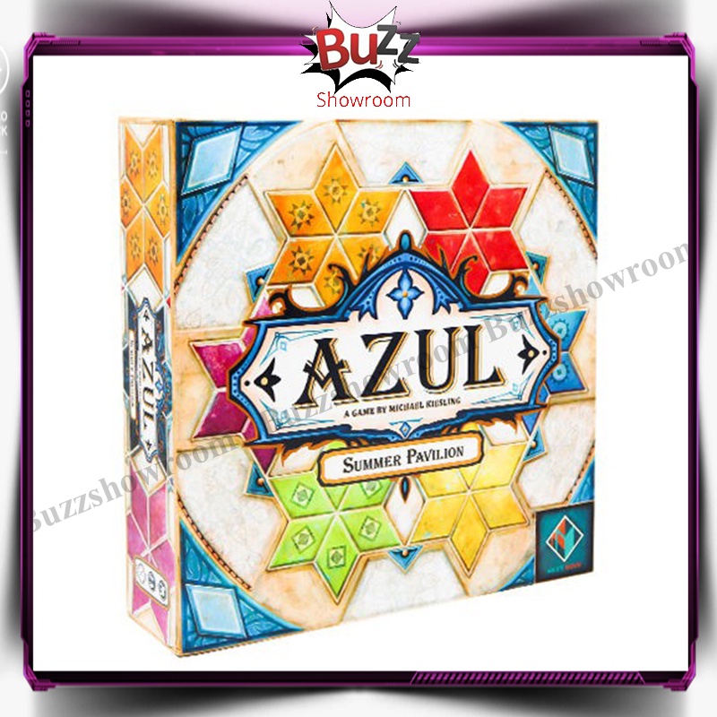 Azul Summer Pavillion Board Game Mainan Keluarga Azul: