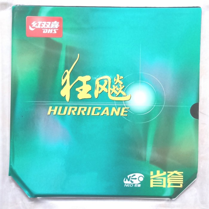 Table Tennis Rubber DHS Hurricane 3 NEO Rubber Review - Racket Insight ...