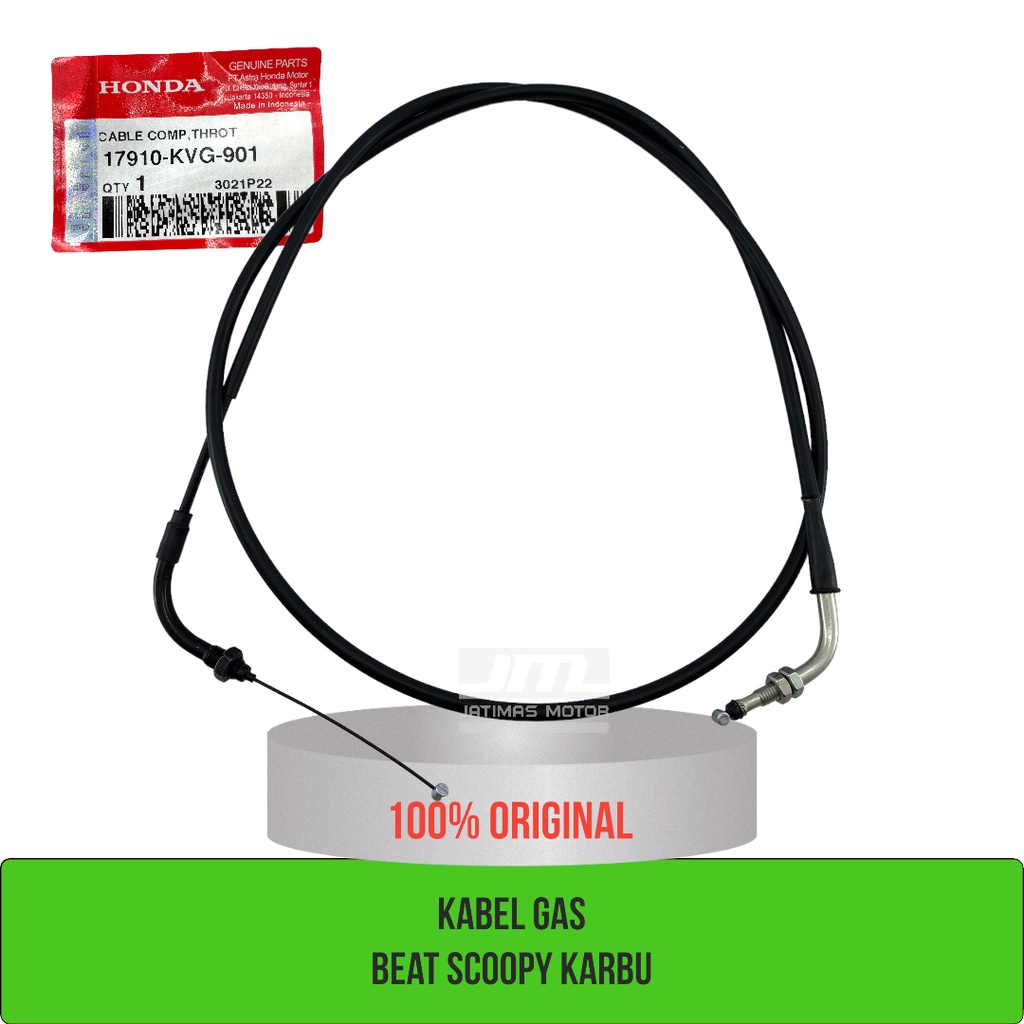 Kabel gas beat scoopy karbu 17910-KVG-901