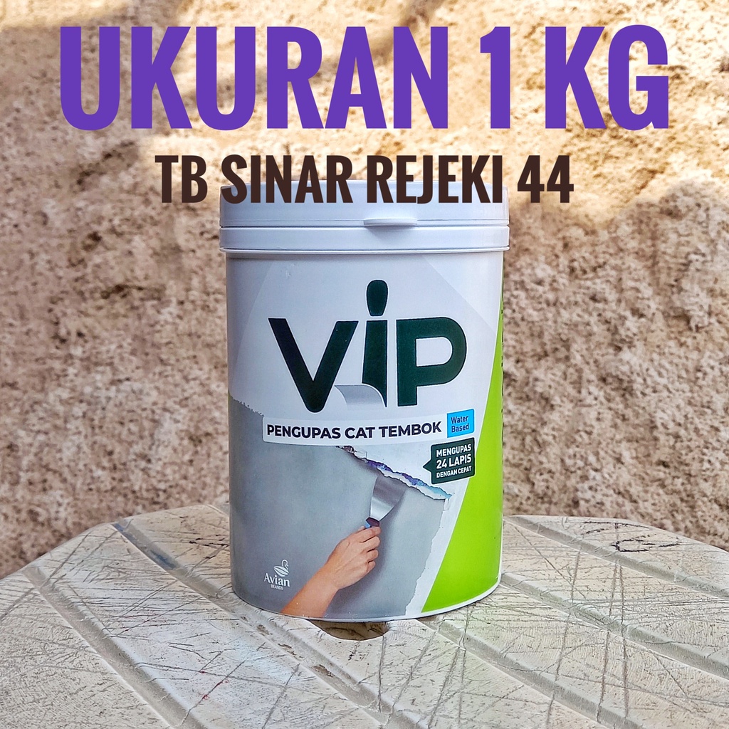 Jual [1 KG] VIP PENGUPAS CAT TEMBOK WATER BASED [CAIRAN PERONTOK CAT TEMBOK / CAT MINYAK