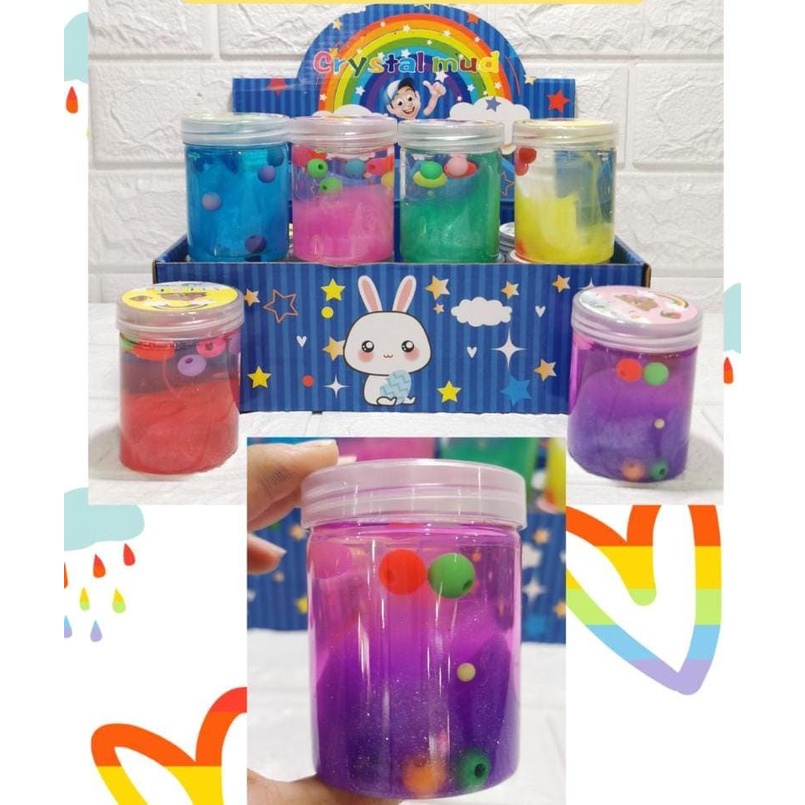 Mainan Anak Slime Mini Warna - Warni Edition - Mainan Anak Slime Warna