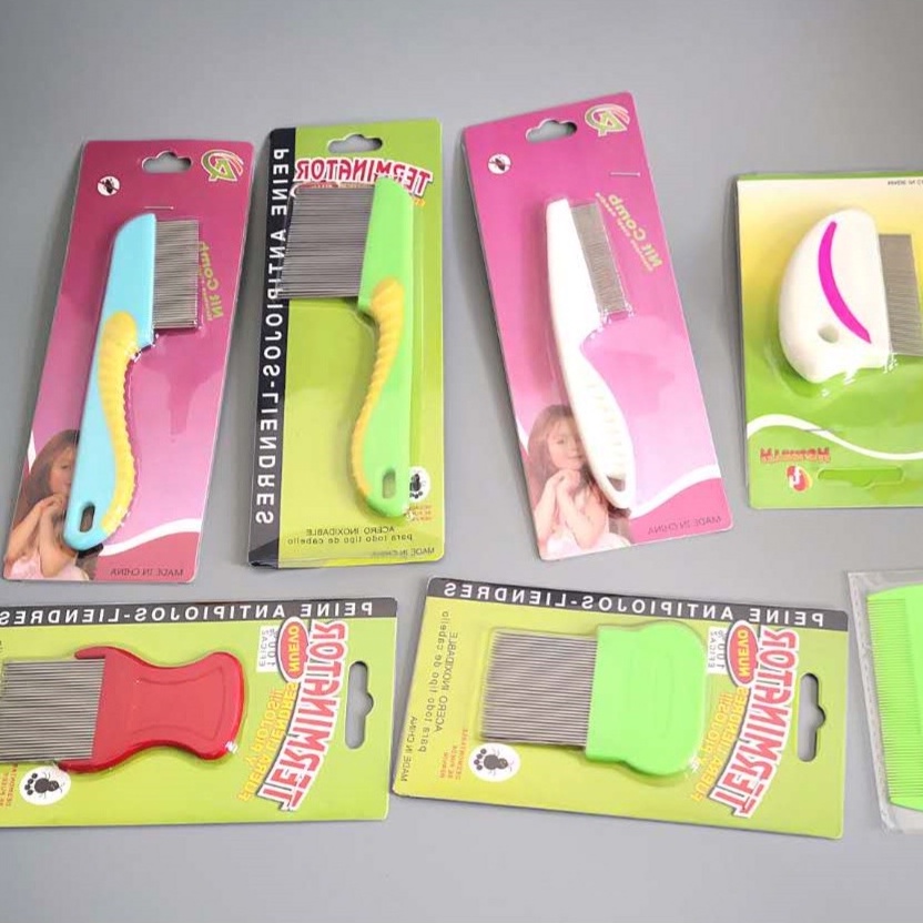 JR - SISIR KUTU GAGANG STAINLESS / SISIR RAMBUT KUTU / SERIT KUTU / SISIR SERIT KUTU / SISIR KETOMBE