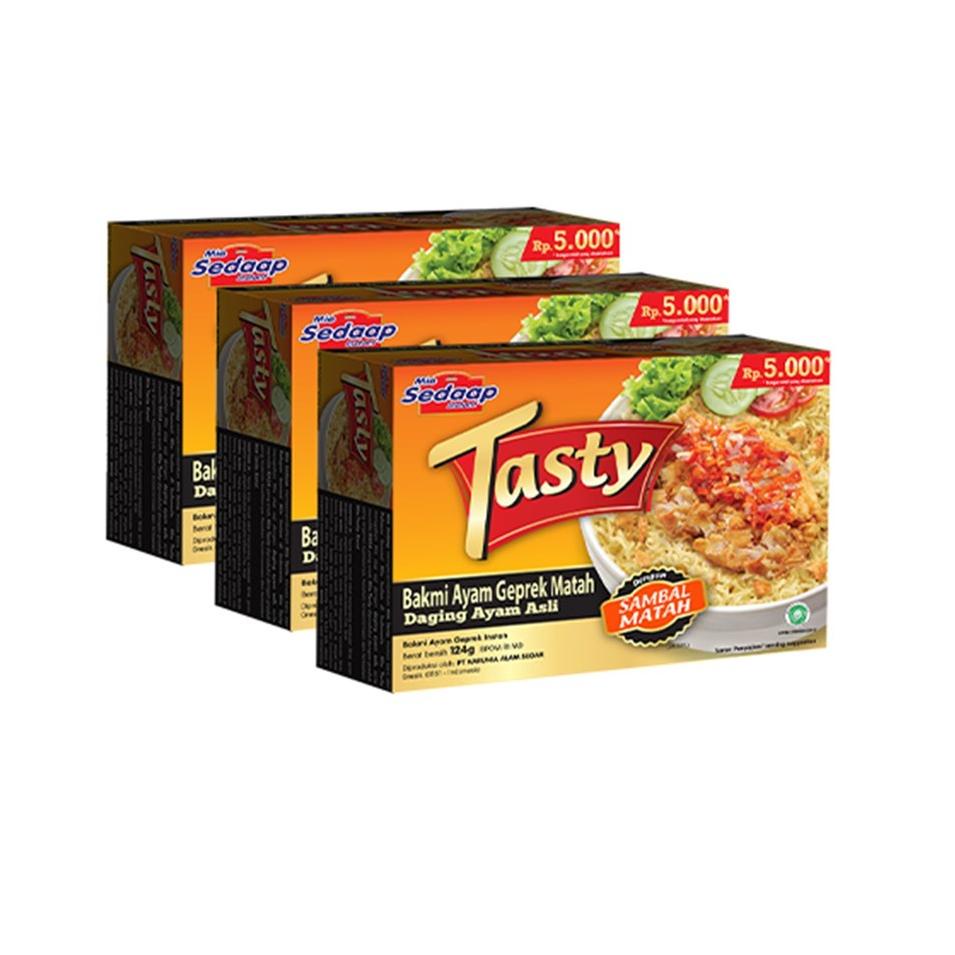 

ㅂ Sedaap Tasty Ayam Geprek 124 gr x3 ㊪