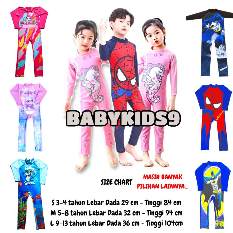 COD Baju Renang Anak Lengan Panjang Cowok/Baju Renang Anak Panjang Laki Laki/Baju Renang Anak Panjang/Baju Renang Panjang/Baju Renang Anak Panjang Perempuan/Baju Renang Anak Panjang Cewek