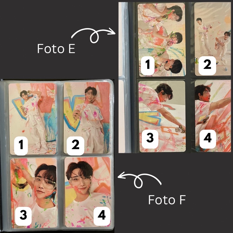 PHOTO CARD JOSHUA CARAT VERSI FACE THE SUN PC CARVER