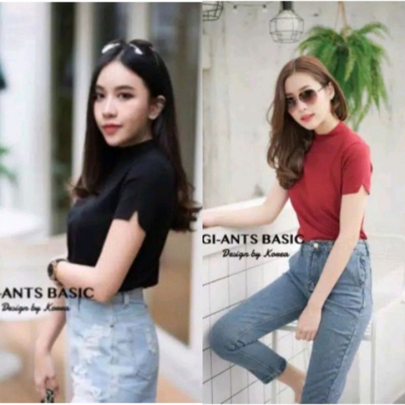 Kaos Giants Basic Lengan Belah CH-70