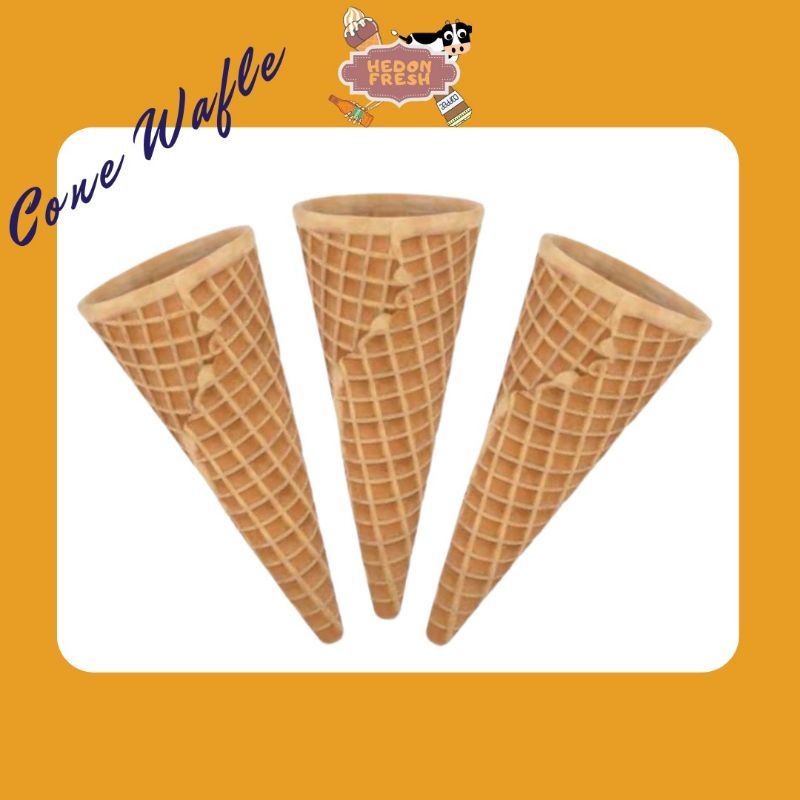 

Cup Cone Ice Cream Waffle Renceng 10 pcs