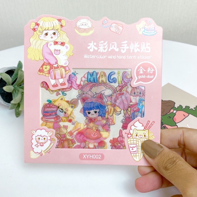 Stiker Anime / Stiker Tempelan Karakter Anime