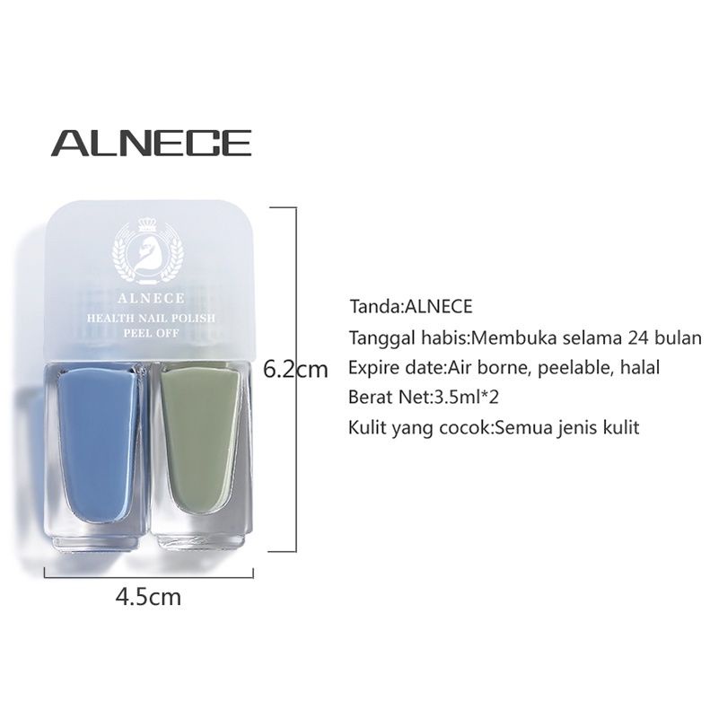 (COD ALNECE kutek 15 warna/ kutek 2in1