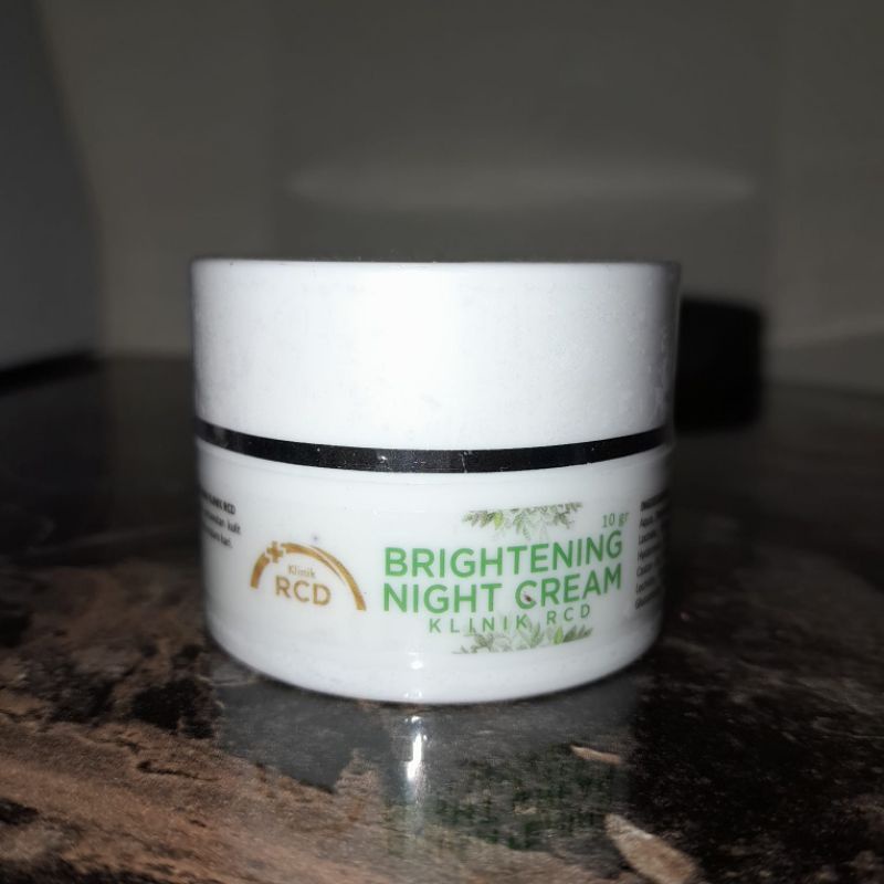 Brightening Night Cream Klinik RCD Perawatan Wajah Populer