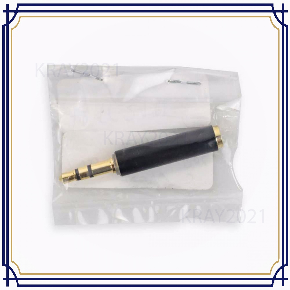 Konverter Audio AUX 3.5mm 4 Pole to 3 Pole Male to Female -CB013