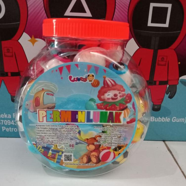 

(COD )NEW_PRODUCT luvmi permen lunak isi 50pcs EXp 2024