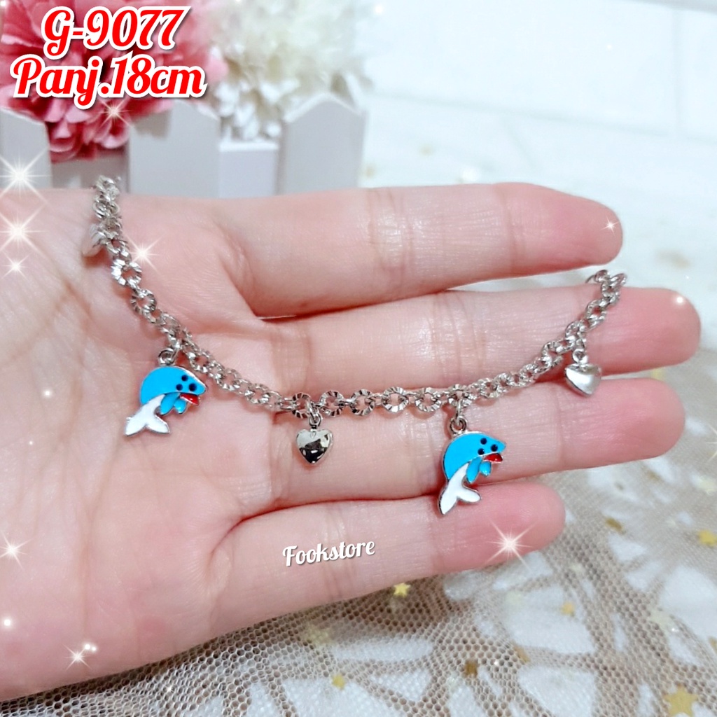 PERHIASAN GELANG TANGAN ABG TERBARU/COD