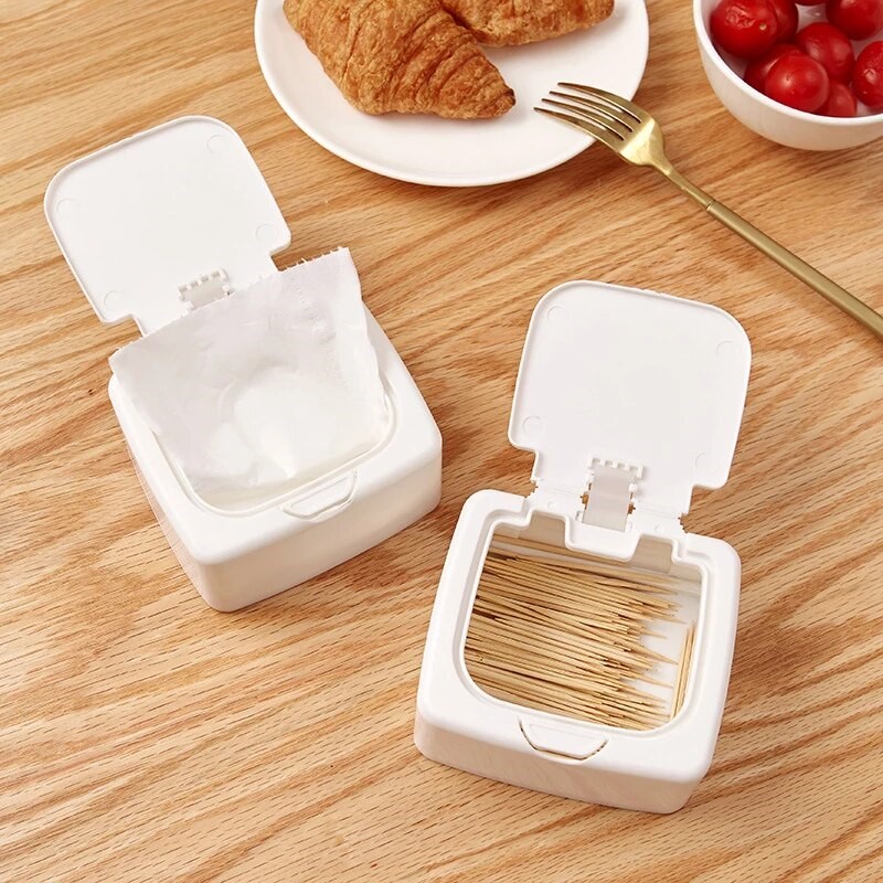 JAVASHOP Tempat Penyimpanan Serbaguna Kotak Cutton Bud Kapas Storage Box