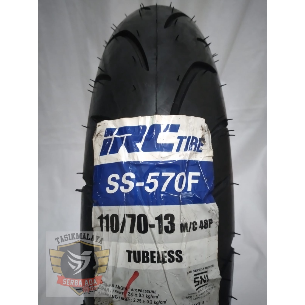 BAN LUAR N-MAX DEPAN IRC 110/70-13 SS570F TUBELESS