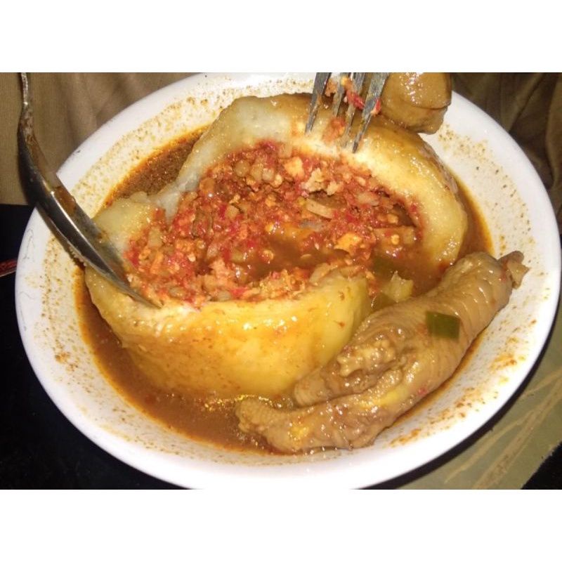 

Boci Pedes Nampoll isian ayam suwir