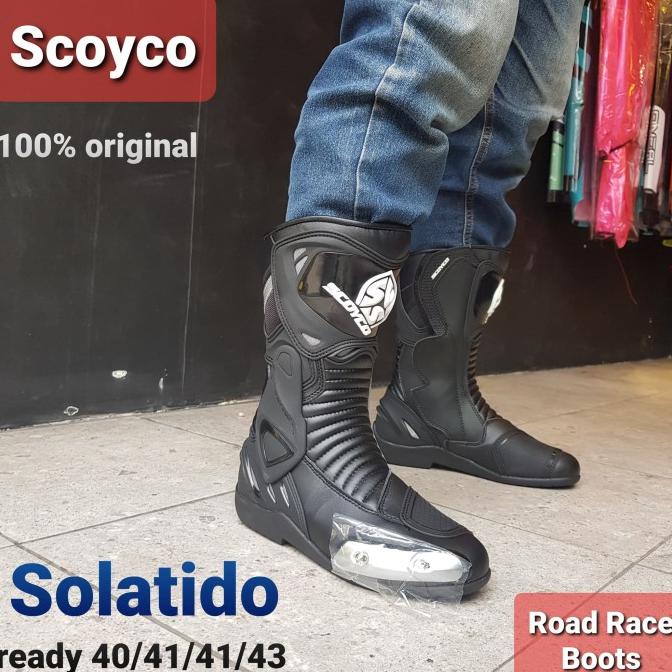Sepatu Boots Scoyco Bikers Boots touring
