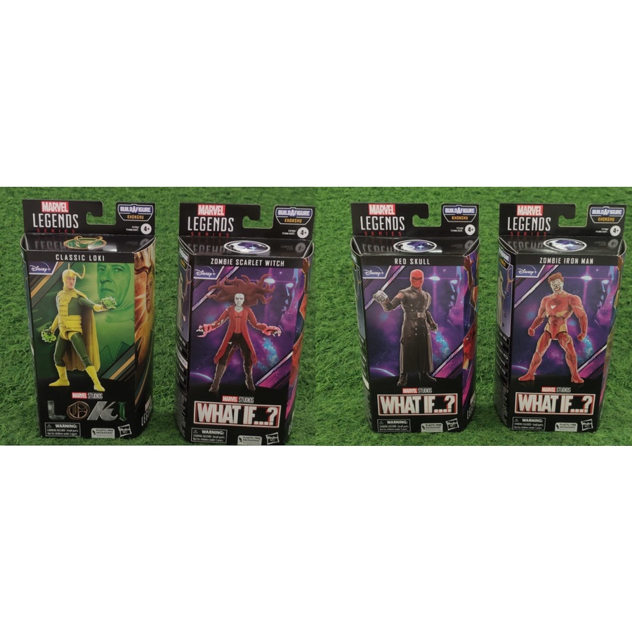 Sale: Marvel Legend Series BAF Khonshu Red Skull/ Iron/ Loki/ Scarlet