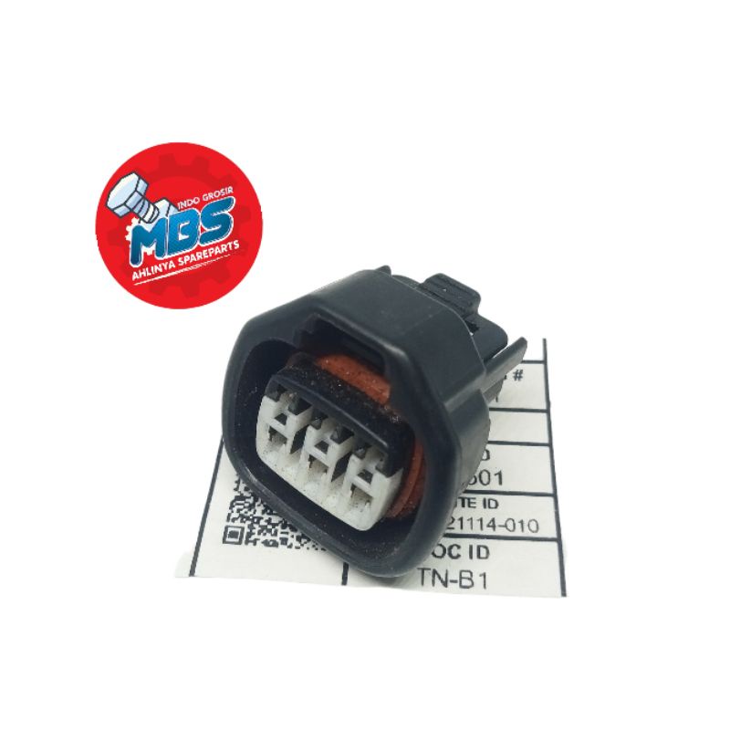 SOKET KOSONG PIN 6 ORI SOKET CDI KAWASAKI NINJA SATRIA MOBIL MOTOR UNIVERSAL