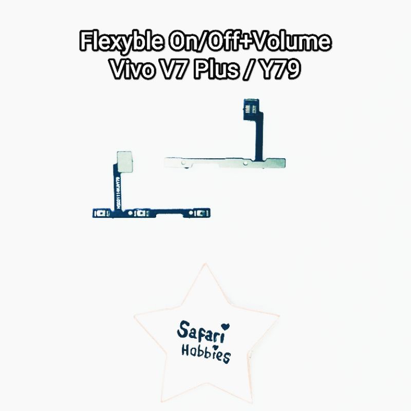 Flexyble On/Off + Volume Vivo V7 Plus / Y79