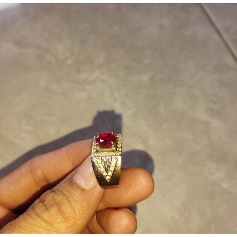 Cincin emas Asli putih