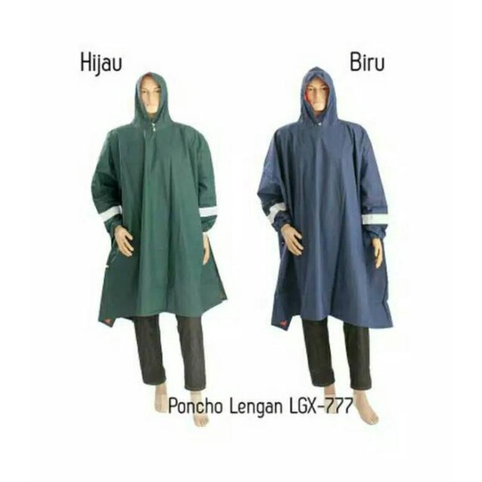 Jas Hujan Ponco Kelelawar Merek Penguin'S/Penguin Lgx-777 Original