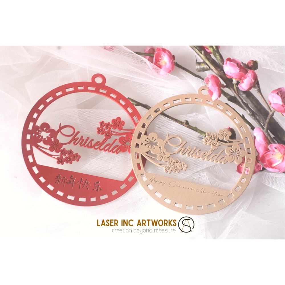 TAG - CUSTOM NAMA | GANTUNGAN | CHINESE NEW YEAR 2023 | IMLEK GIFT / HAMPERS | DEKORASI IMLEK