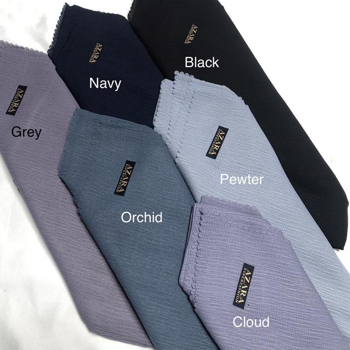 た Jilbab hijab segiempat Cornskin kerudung Azara / Grosir Segiempat krudung scarf Azara Laser Cut ➫