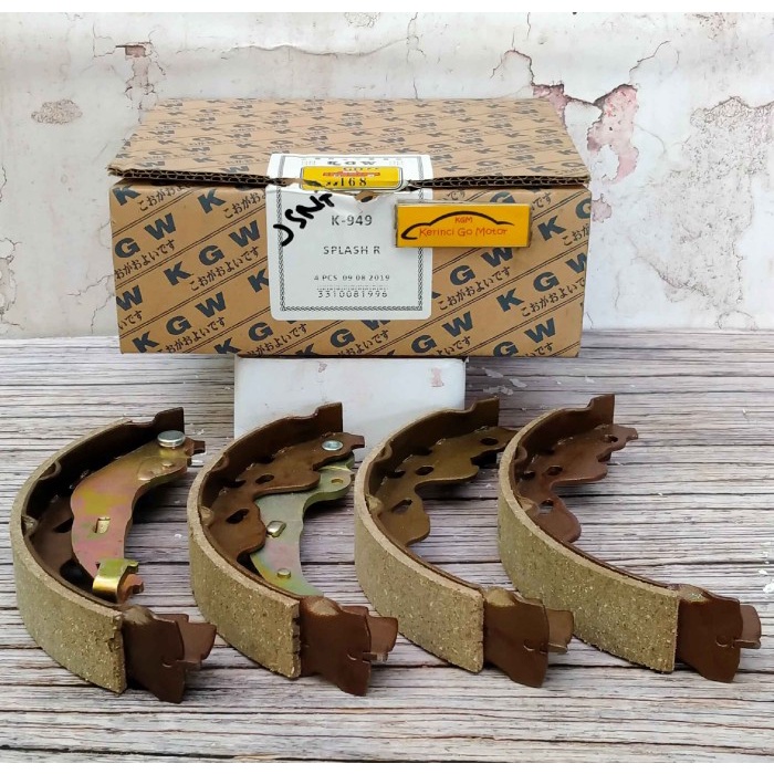 BRAKE SHOE KAMPAS REM BELAKANG SPLASH KGW K-949