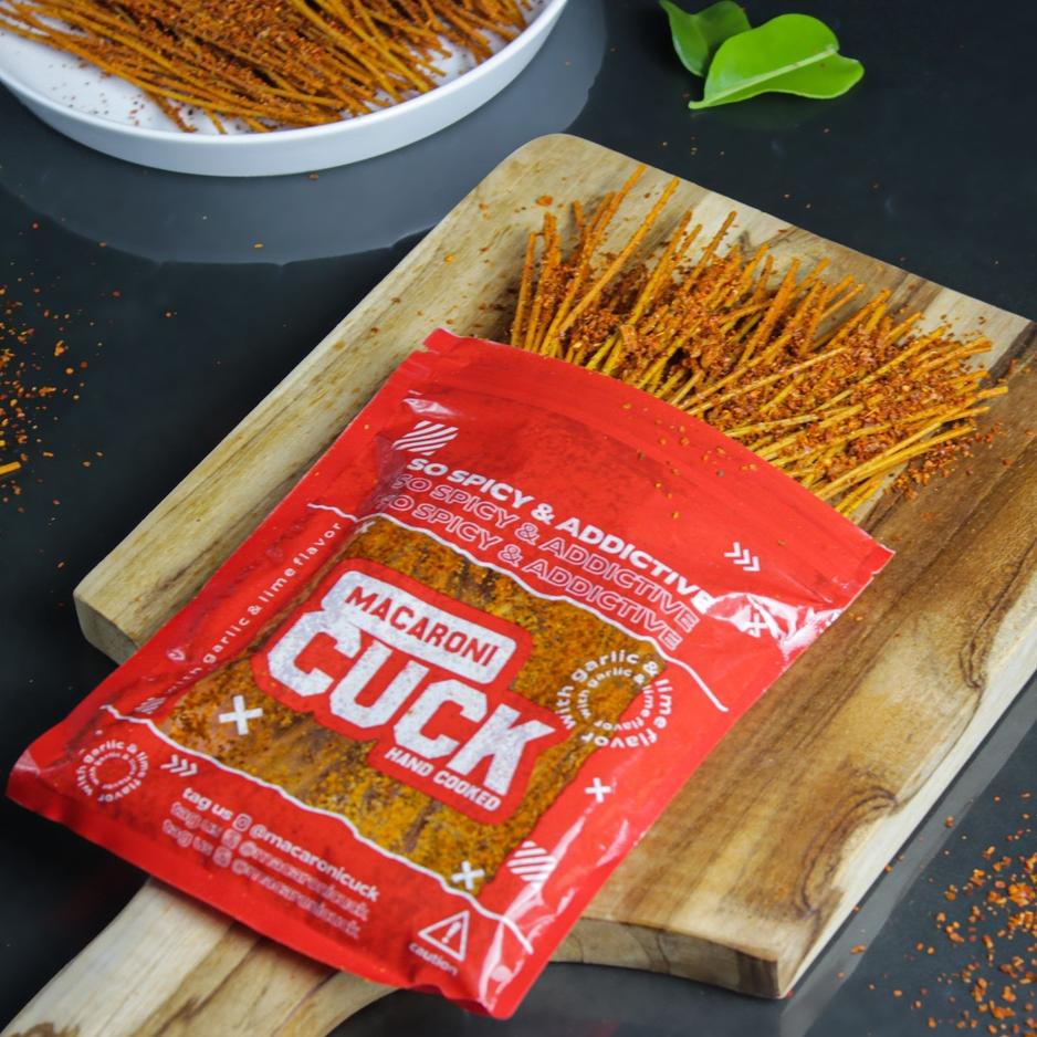 

8.8 SALE Mie Lidi Pedas Daun Jeruk Cuck Kemasan 90 Gram Makanan Ringan Jajanan Snack Cemilan Nagih