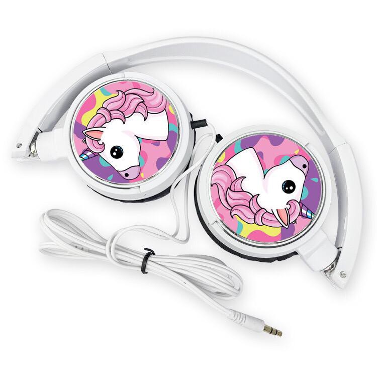 HEADPHONE KARAKTER UNICORN/SUPER BASS/ HEADSET KARAKTER MOTIF ANAK/ TERMURAH TERBARU/murah laris