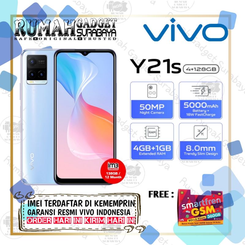 VIVO Y21S 4/128