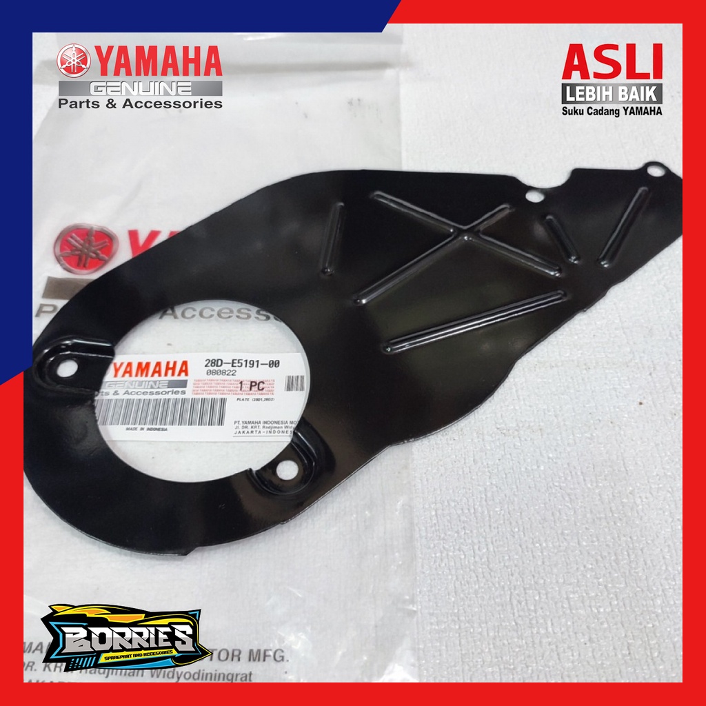 PLATE PLAT SENG BAK CVT YAMAHA MIO SPORTY SMILE SOUL ORIGINAL YAMAHA 28D-E5191-00