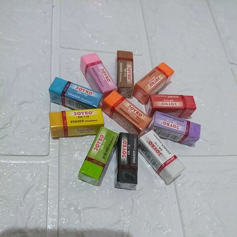 

Eraser Penghapus Joyko ER-110 / Penghapus Joyko Pelangi