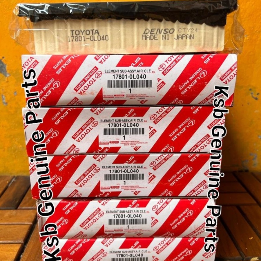 Filter Udara Innova Reborn Venturer Fortuner VRZ SRZ Hilux 2015 2016 2017 2018 2019 2020 2021 2022 17801-0L040