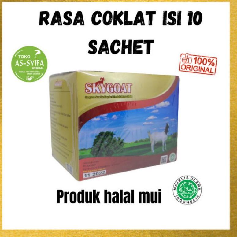 

[PRODUK KTLQ8] Skygoat Susu Kambing Etawa Full Cream / Susu Kambing Vanilla dan Coklat TKS