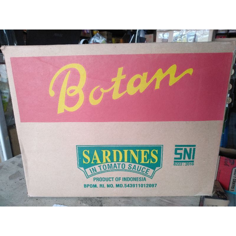 

Ikan sardines botan 24pcs x 425gr