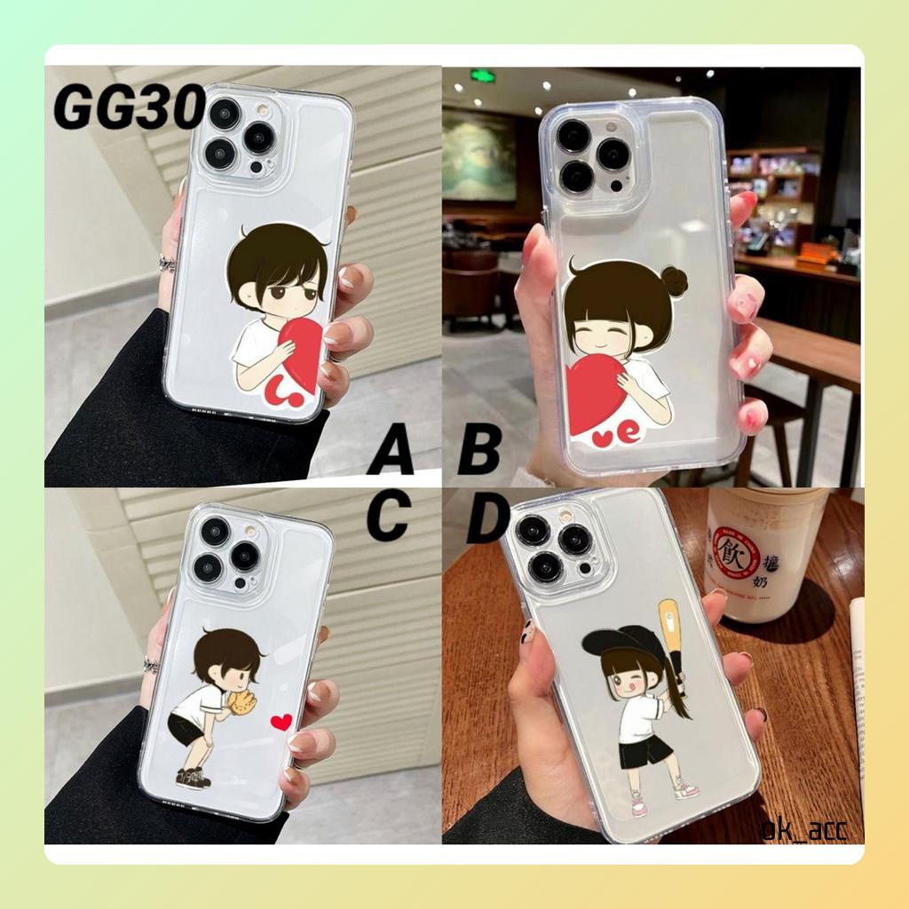 Casing Motif estetika GG30 for Vivo T1 V20 V20se V23 V23e V25 V25e Pro Y02 Y12 Y15 Y16 Y17 Y15s Y20 Y20i Y12s Y21 Y21s Y22 Y22s Y30 Y30i Y33s Y35 Y50 Y55 Y75 Y91c Y91 Y93 Y95 5G