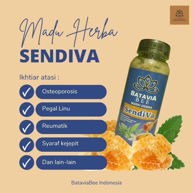 

SENDIVA MADU HERBAL BY BATAVIA BEE