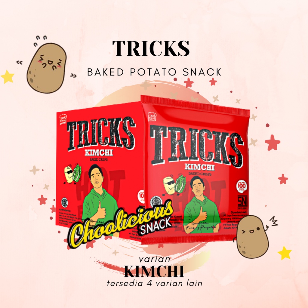 

SNACK TRICKS BAKED POTATO CRISPS KIMCHI