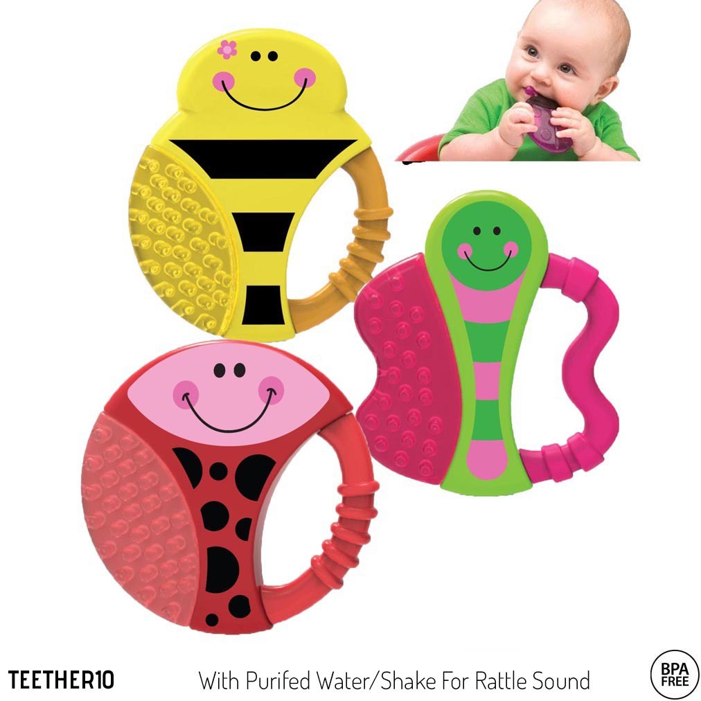 Baby Safe Easy Grip Teether Mainan Gigitan Bayi TT002